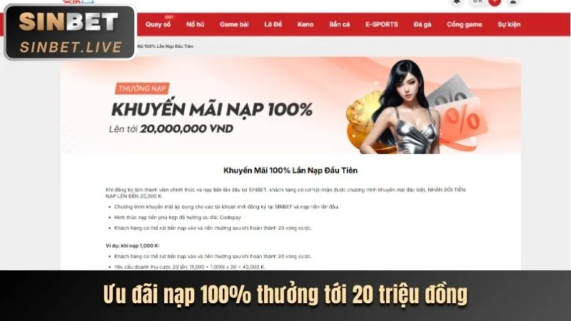 Khuyến mãi nạp lần đầu Nổ Hũ